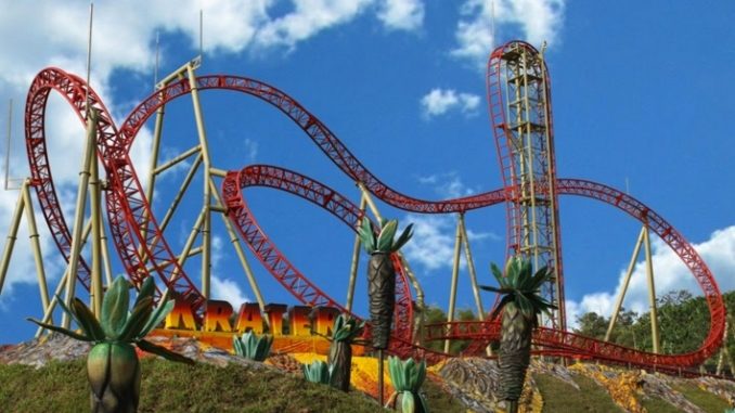 Accidente en el Parque del Café. Una persona en situación de ...