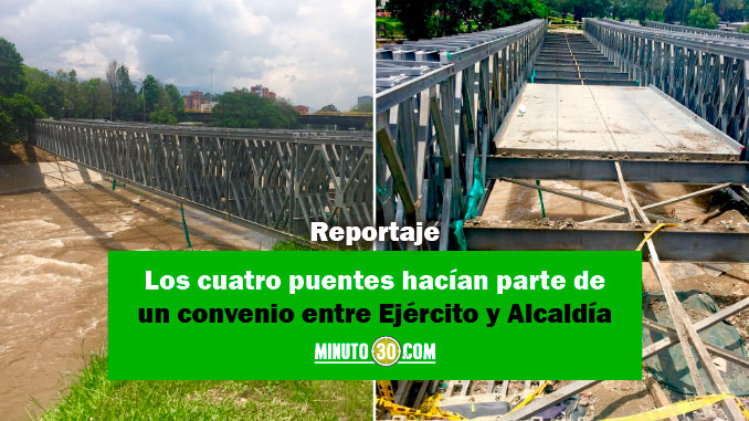 Comenzó desmonte de Puentes Militares en Parques del Río, tenga cuidado que hay desvíos