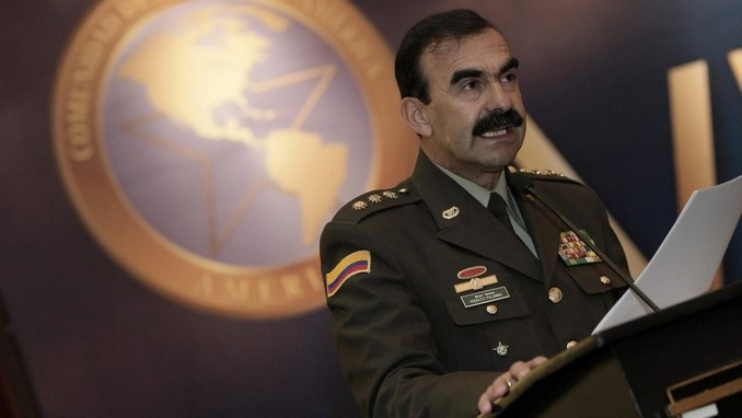 El exdirector de le Policía Nacional, general (r) Rodolfo Palomino