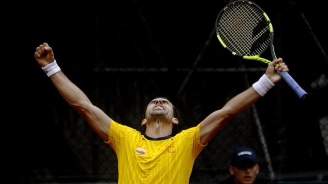 COPA DAVIS COLOMBIA GANA LA SERIE CONTRA CHILE.