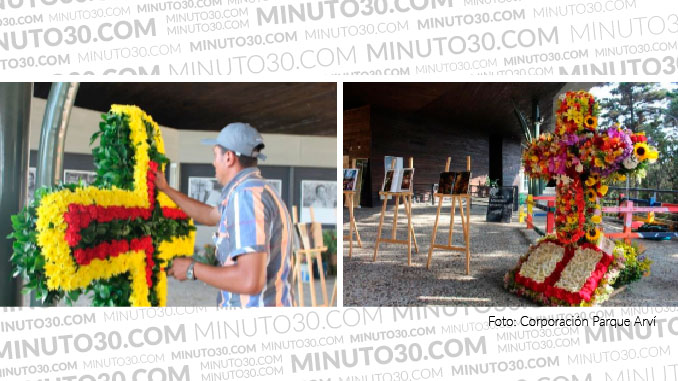 En el Parque Arví la Semana Santa se vive entre cruces y flores