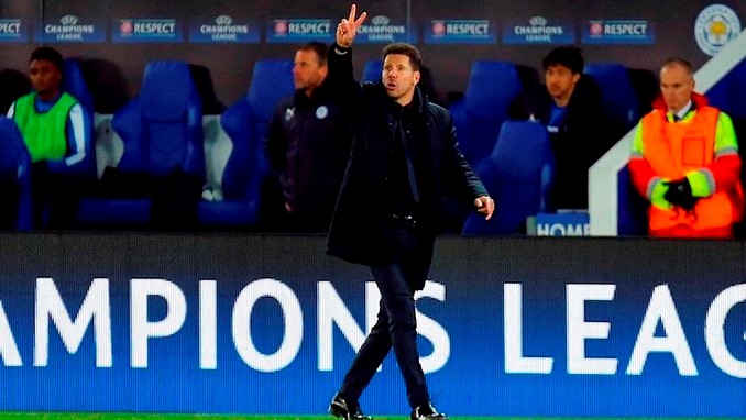 Simeone: “El camino es insistir, insistir, insistir y seguir insistiendo”