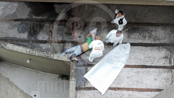 Suicidio en el Palacio de Justicia.