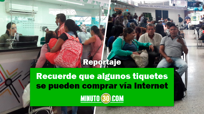 Más de 322 mil pasajeros se han movilizado por las Terminales de Transportes de Medellín