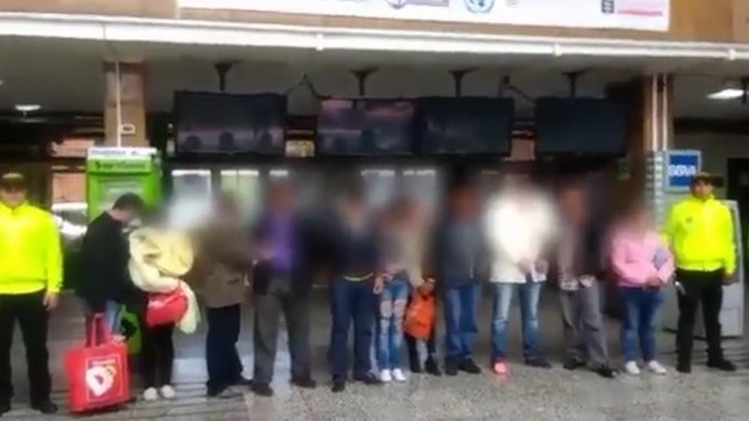 Capturados traficantes de migrantes.