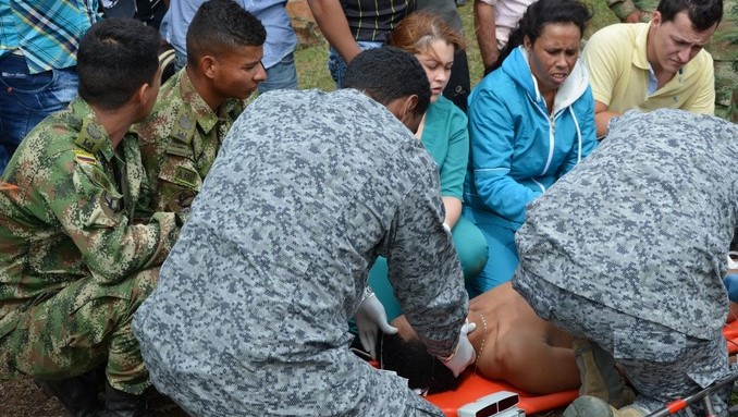 Fuerza Aérea evacuó desde Ituango a un joven intoxicado