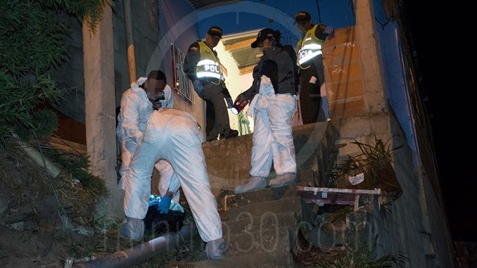 Mujer y sus dos hijos asesinados en el barrio El Pesebre.
