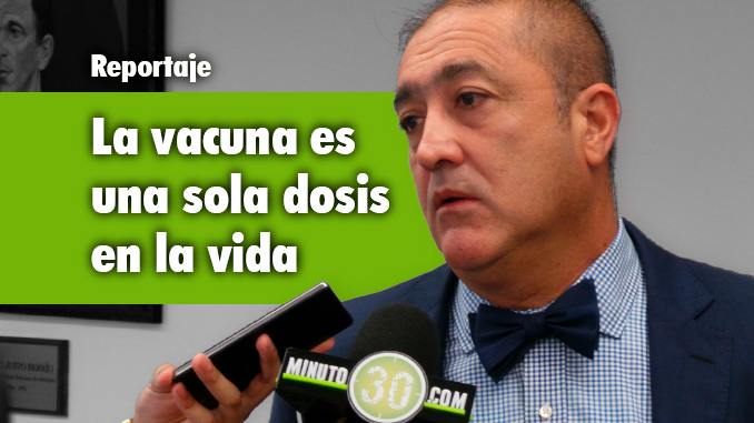 Carlos Mario Montoya - Secretario de Salud Antioquia. Foto/Minuto30