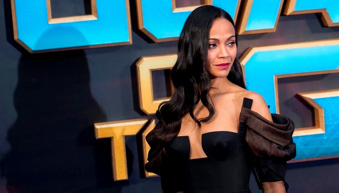 La actriz estadounidense Zoe Saldaña. EFE