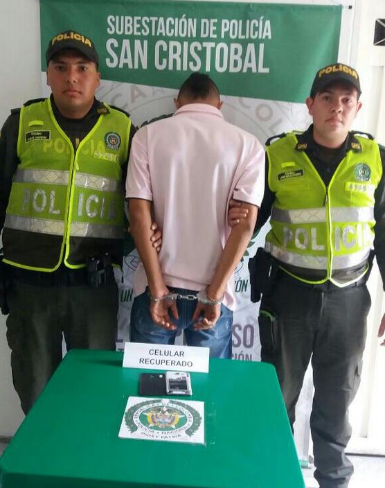 Capturan en San Cristobal dos hombres con celulares robados 4 Captura en San Cristobal
