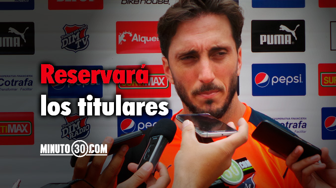 Medellín jugará ante Alianza con su equipo alterno 1 Zubeldia