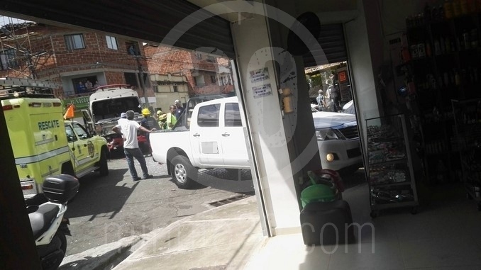Accidente de tránsito en Campo Valdés.