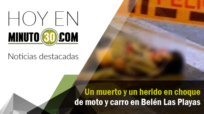 Lo de Hoy en Minuto 30: Accidentes mortales y homicidios en Medellín