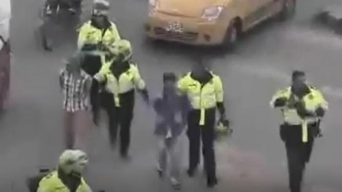 Adolescente aprehendidos en la Localidad de Kennedy.