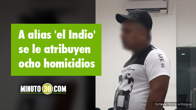 Captura de alias 'el Indio'.