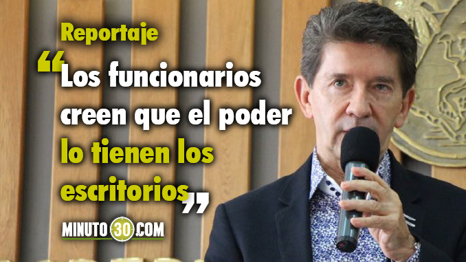 Luis Pérez Gutiérrez - Gobernador de Antioquia. Foto/Minuto30