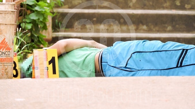 Hombre asesinado en el barrio Santa Rita de Bello.