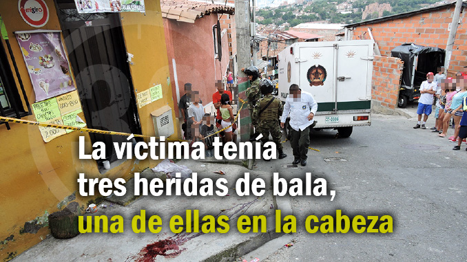 Joven asesinado en el barrio Antonio Nariño.