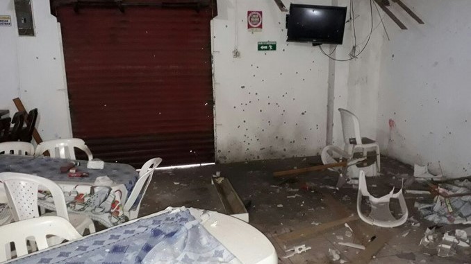 Atentado contra la Policía en Cáceres.