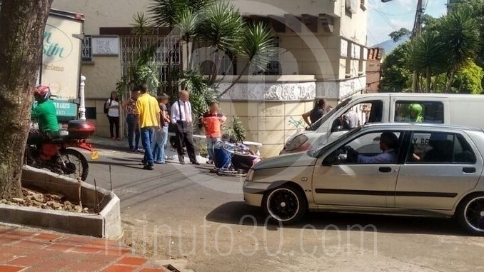 Atropellado en Prado Centro.