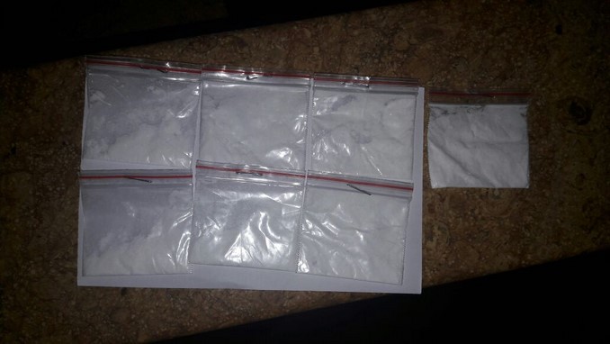 FOTOS: Capturados dos sujetos con base de coca en San Javier 4 base coca