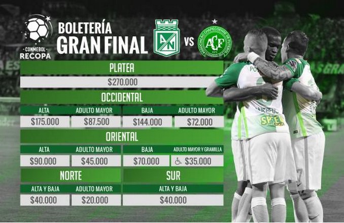 Ya está disponible la boletería para el partido de Recopa de Nacional ante Chapecoense 3 boleteria chape