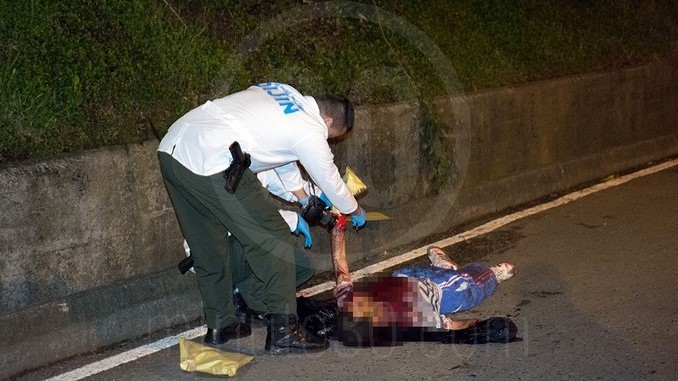 Cadáver encontrado en la vía al mar, en Robledo.
