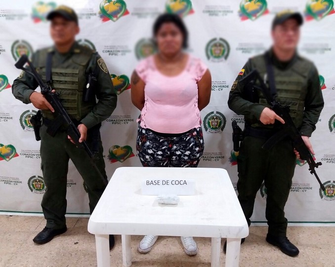 Capturada en Tierralta.