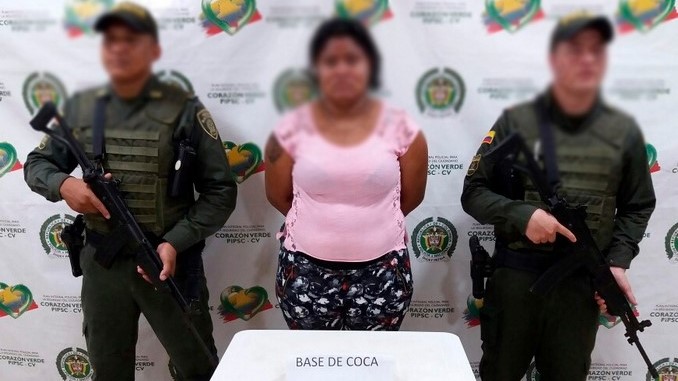 Capturada en Tierralta.