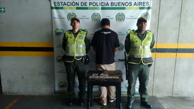 Capturado en Loreto con Marihuana.