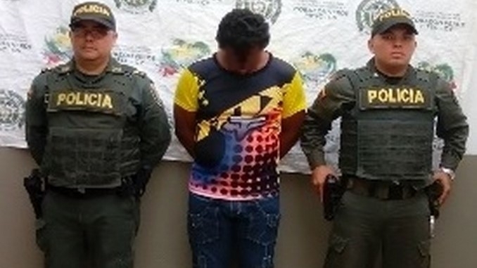 Capturado en Lorica.