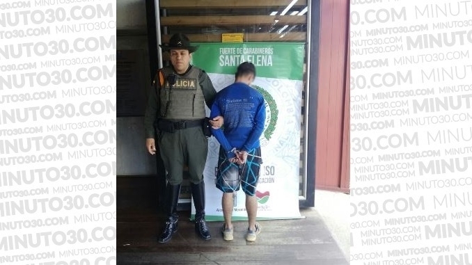 Capturado en Santa Elena.