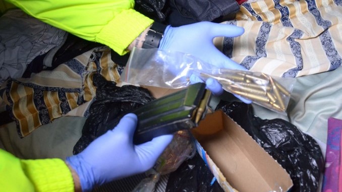 Capturados de la banda 'El Guayabo'.