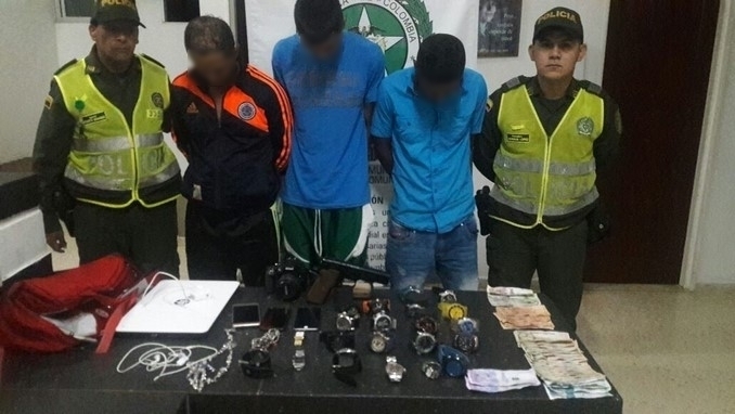 Capturados en Girardota.