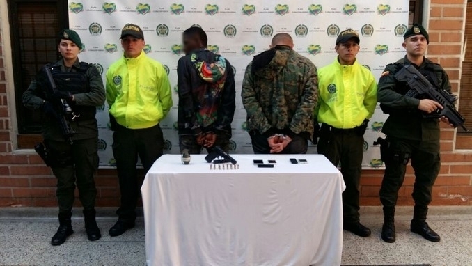 Capturados en San Jerónimo.