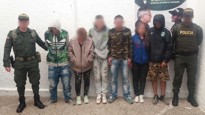 Capturados presuntos ladrones en Anorí. Banda 'los Paisas'.