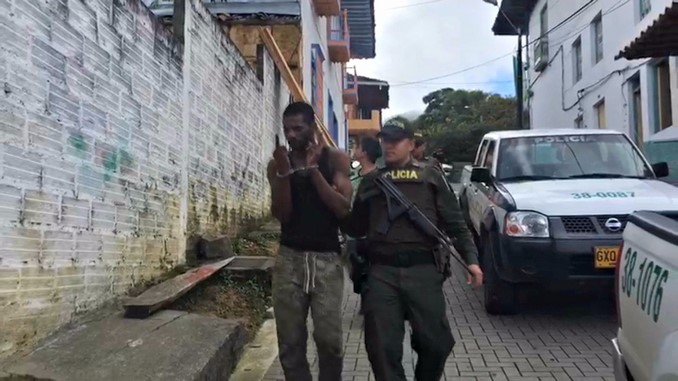Capturados por ataque a la Policía en Pueblorrico.