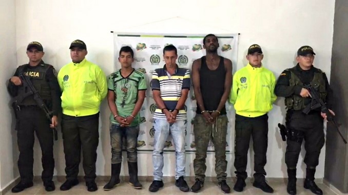 Capturados por ataque a la Policía en Pueblorrico.