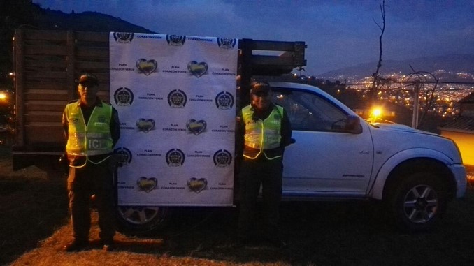 FOTOS: La Policía recuperó una camioneta que fue hurtada en San Javier 1 Carro recuperado.