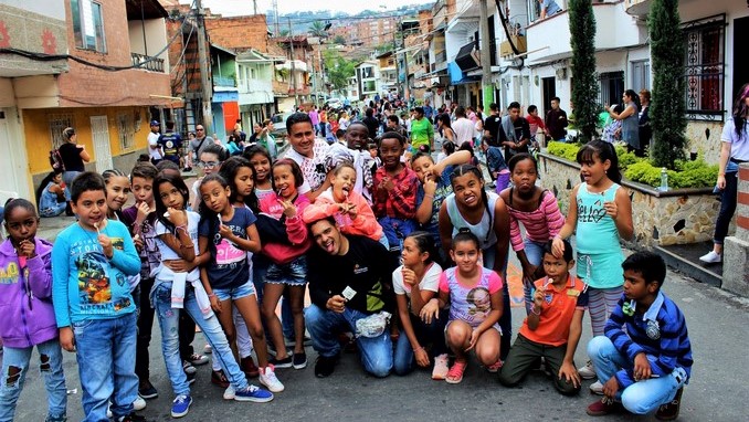 FOTOS: Así celebraron los niños de la Comuna 13 el mes de la niñez
