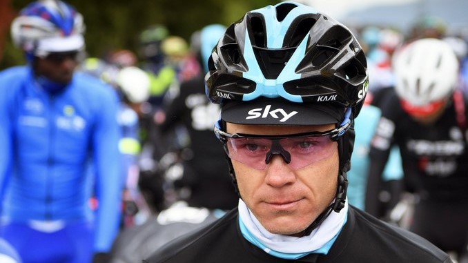 El ciclista británico Chris Froome.
