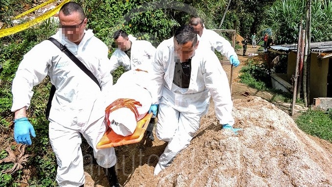 Dos hombres fueron asesinados en el municipio de Caldas.