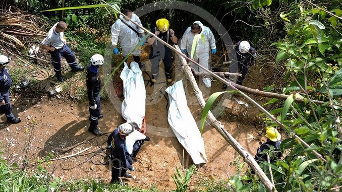 Dos hombres fueron asesinados en el municipio de Caldas.