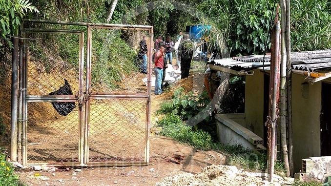 Dos hombres fueron asesinados en el municipio de Caldas.
