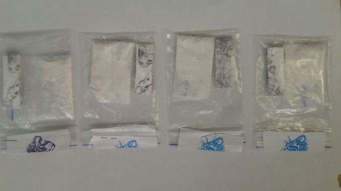 Droga incautada en San Javier.