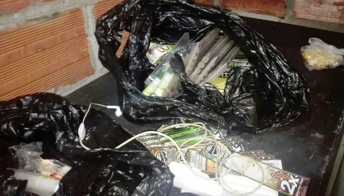 Once asegurados por usar un inmueble en el barrio Toscana para dosificar estupefacientes