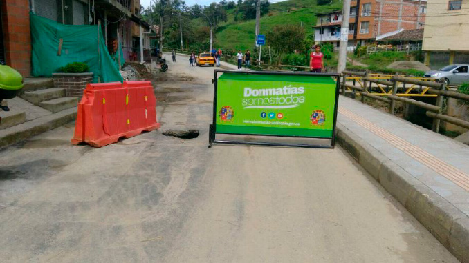 Sigue la emergencia en Donmatías por temporada invernal