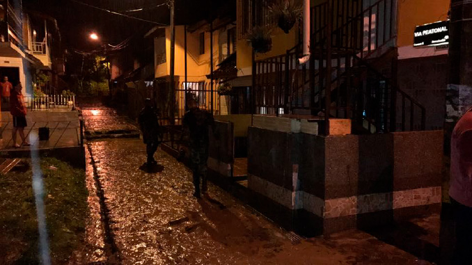 Sigue la emergencia en Donmatías por temporada invernal