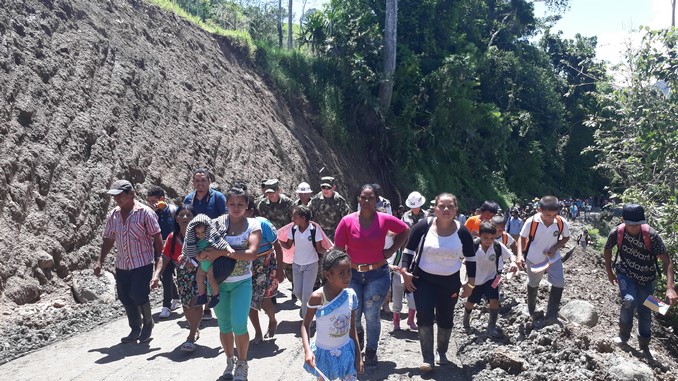 Ejército entregó vía a Saiza, que comunica a Córdoba con Antioquia