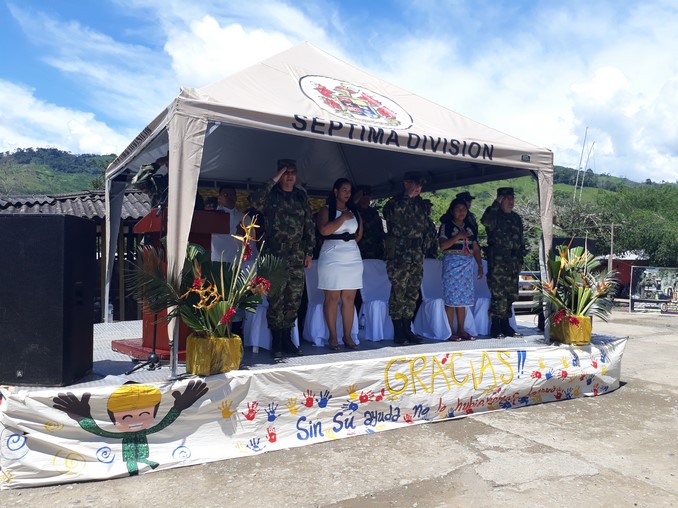 Ejército entregó vía a Saiza, que comunica a Córdoba con Antioquia